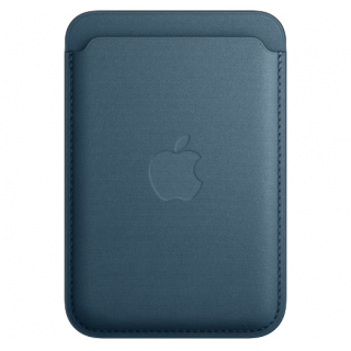 Оригинальный чехол-кошелек Apple для iPhone FineWoven Wallet with MagSafe (Pacific Blue) (MT263)