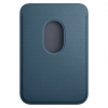 Оригинальный чехол-кошелек Apple для iPhone FineWoven Wallet with MagSafe (Pacific Blue) (MT263)