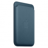 Оригинальный чехол-кошелек Apple для iPhone FineWoven Wallet with MagSafe (Pacific Blue) (MT263)