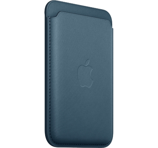 Оригинальный чехол-кошелек Apple для iPhone FineWoven Wallet with MagSafe (Pacific Blue) (MT263)