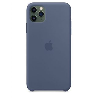 Чохол Silicone Case для iPhone 11 Pro Max (Alaskan Blue) (MX032) (Original Assembly)
