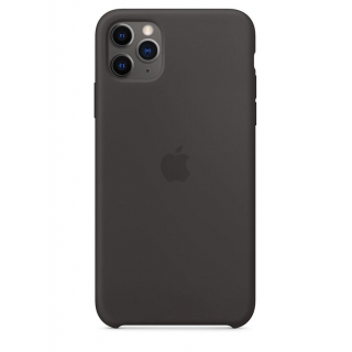 Чохол Silicone Case для iPhone 11 Pro Max (Black) (MX002) (Original Assembly)