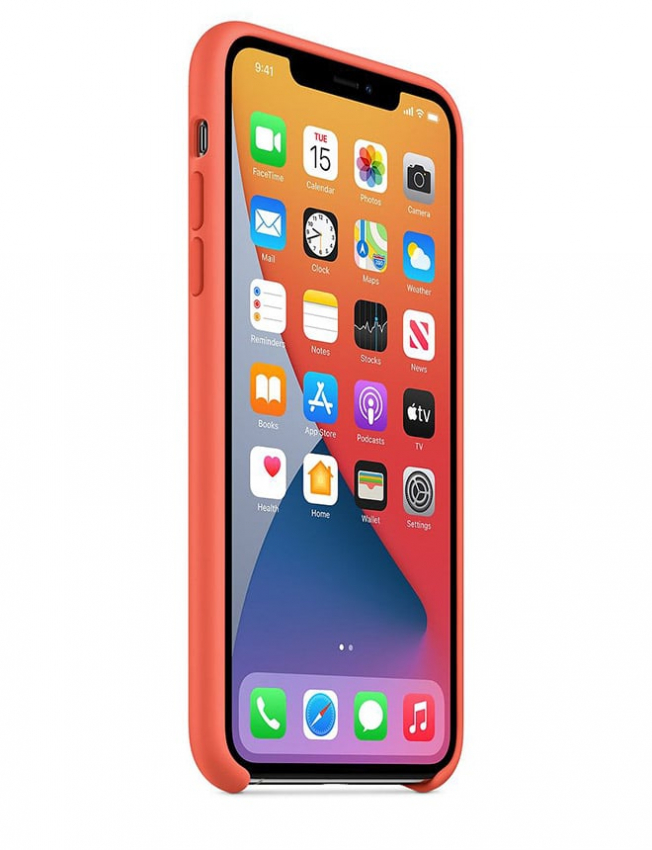 Чохол Silicone Case для iPhone 11 Pro (Clementine) (MWYQ2) (Original Assembly)