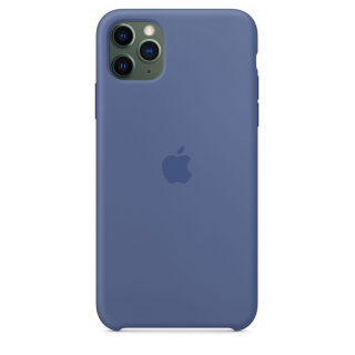 Чохол Silicone Case для iPhone 11 Pro (Linen Blue) (MY172) (Original Assembly)