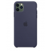 Чохол Silicone Case для iPhone 11 Pro (Midnight Blue) (MWYJ2) (Original Assembly)