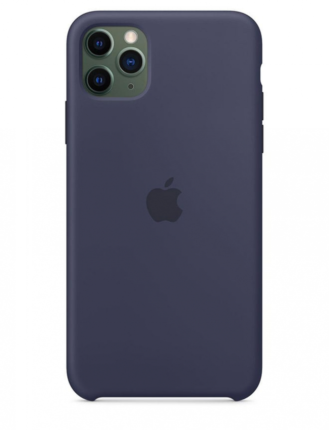 Чохол Silicone Case для iPhone 11 Pro (Midnight Blue) (MWYJ2) (Original Assembly)