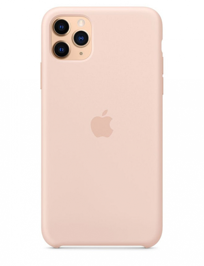 Чохол Silicone Case для iPhone 11 Pro Max (Pink Sand) (MWYY2) (Original Assembly)