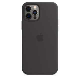 Оригінальный чохол Silicone Case для iPhone 12/12 Pro (Black) (MHL73)