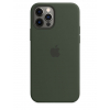 Оригінальний чохол Silicone Case для iPhone 12 Pro Max (Cyprus Green) (MHLC3)