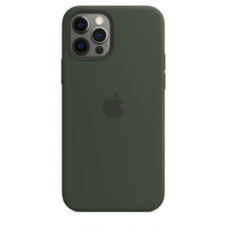 Оригінальний чохол Silicone Case для iPhone 12 Pro Max (Cyprus Green) (MHLC3)