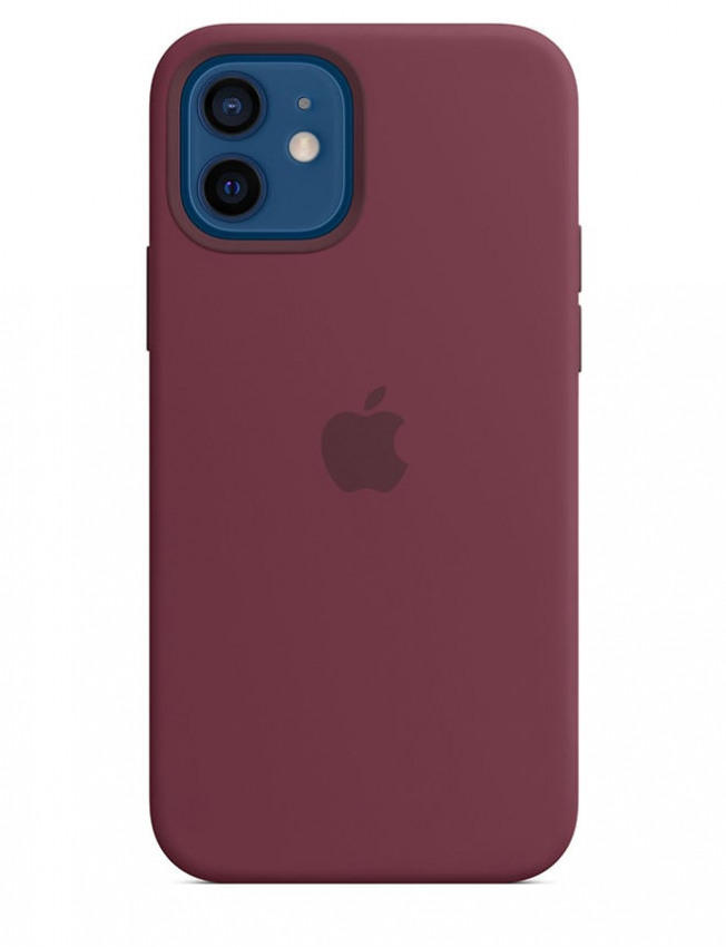Оригінальный чохол Silicone Case для iPhone 12 Mini (Plum) (MHKQ3)