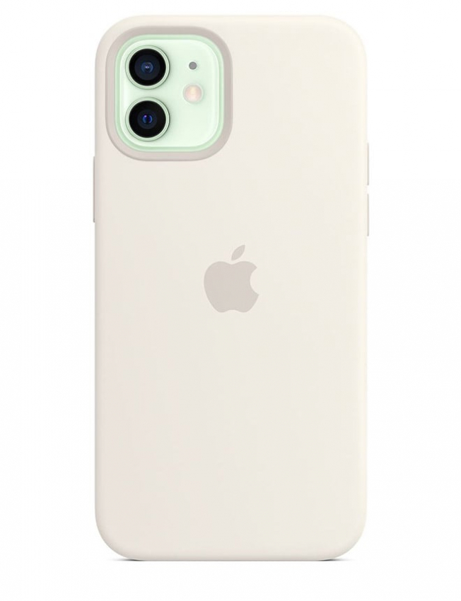 Чохол Silicone Case для iPhone 12/12 Pro (White) (MHL53) (Original Assembly)