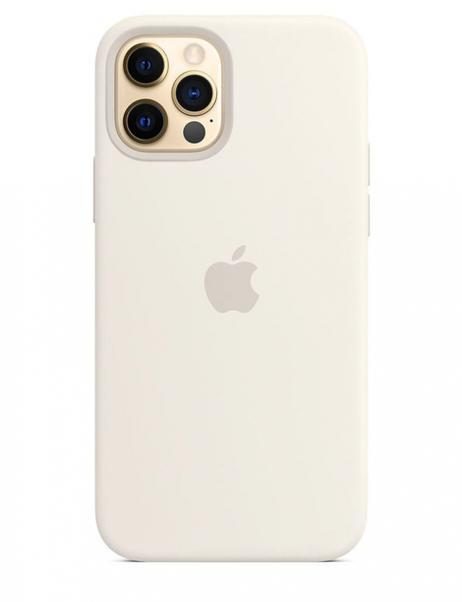 Чохол Silicone Case для iPhone 12 Pro Max (White) (MHLE3) (Original Assembly)