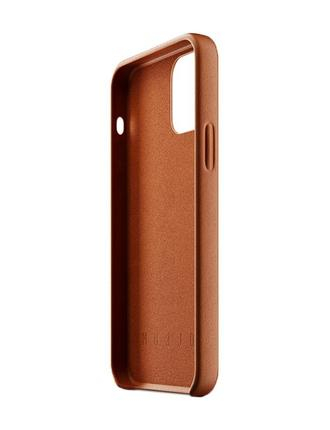 Чохол шкіряний MUJJO для Apple iPhone 12 Pro Max Full Leather Case Tan