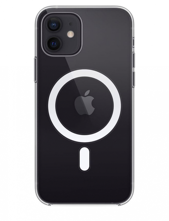 Оригінальний чохол Apple iPhone 12 Clear Case with MagSafe (MHLM3)