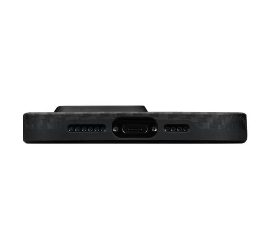 Чохол Pitaka MagEZ Case Pro 4 Twill 1500D with MagSafe для Apple iPhone 15 Pro (Black/Grey) (KI1501PP)