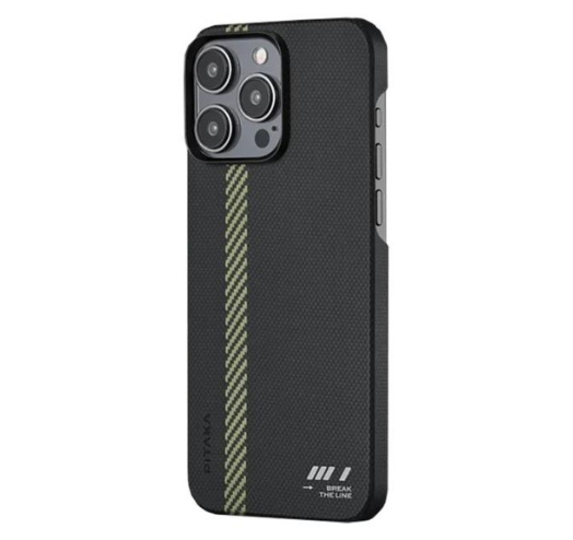 Чехол Pitaka MagEZ Case 5 with MagSafe для Apple iPhone 15 Pro (Break The Line) (KI1501BTL)