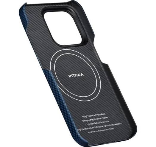 Чехол Pitaka MagEZ Case 4 StarPeak with MagSafe для Apple iPhone 15 Pro Max (Over The Horizon) (KI1502POTH)