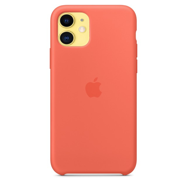 Чохол Silicone Case для iPhone 11 (Clementine) (Original Assembly)