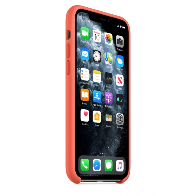 Чохол Silicone Case для iPhone 11 (Clementine) (Original Assembly)