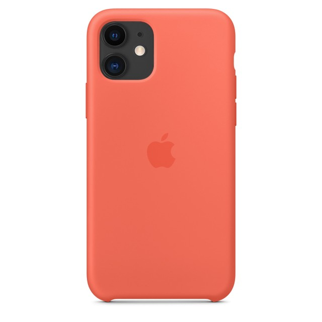 Чохол Silicone Case для iPhone 11 (Clementine) (Original Assembly)