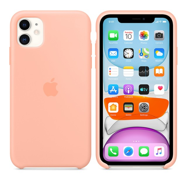 Чохол Silicone Case для iPhone 11 (Grapefruit) (MXYX2) (Original Assembly)