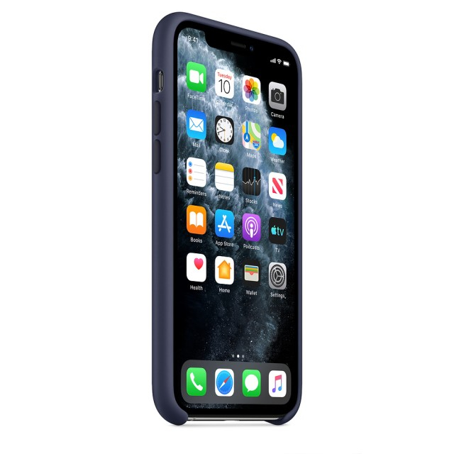 Чохол Silicone Case для iPhone 11 (Midnight Blue) (Original Assembly)