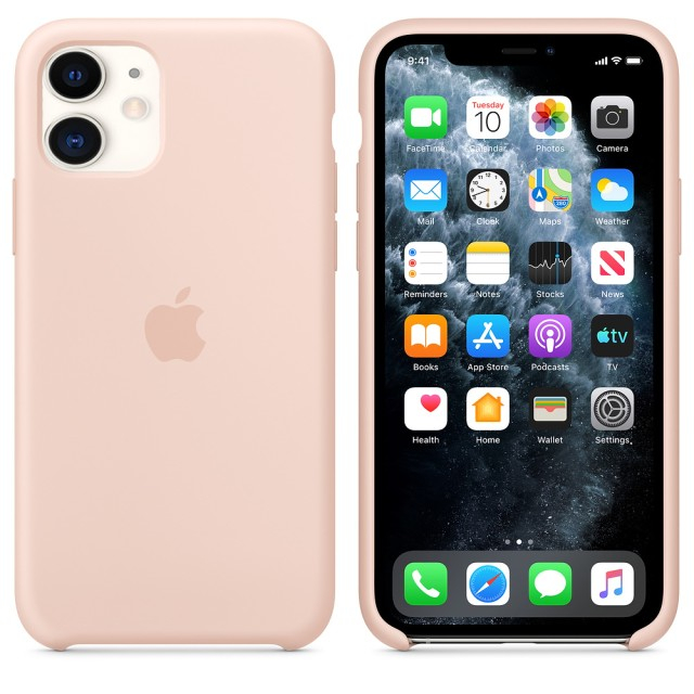 Чохол Silicone Case для iPhone 11 (Pink Sand) (Original Assembly)