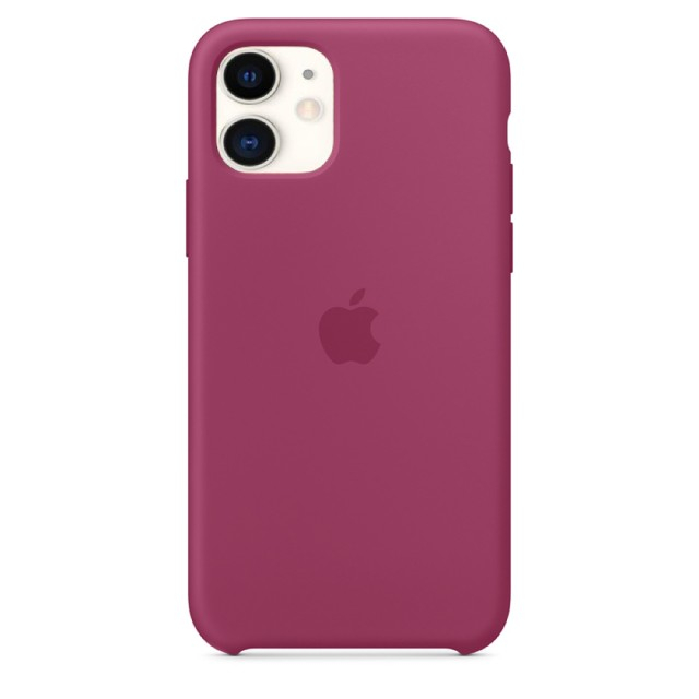 Чохол Silicone Case для iPhone 11 (Pomegranate) (Original Assembly)