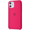 Чохол Silicone Case для iPhone 11 (Rose Red) (Original Assembly)