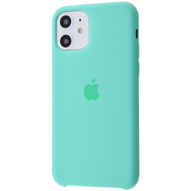 Чохол Silicone Case для iPhone 11 (Spearmint) (Original Assembly)