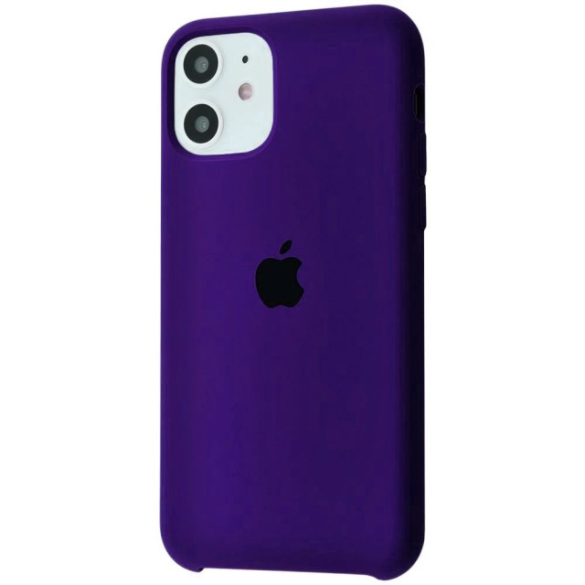 Чохол Silicone Case для iPhone 11 (Ultra Violet) (Original Assembly)