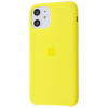 Чохол Silicone Case для iPhone 11 (Canary Yellow) (Original Assembly)