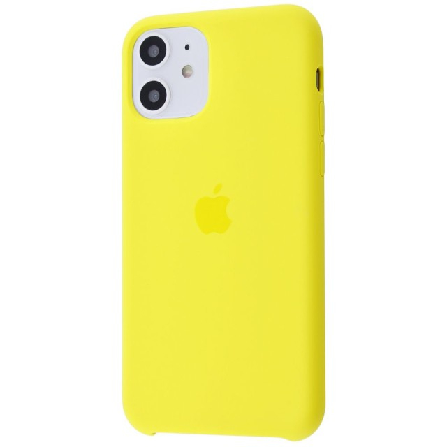 Чохол Silicone Case для iPhone 11 (Canary Yellow) (Original Assembly)
