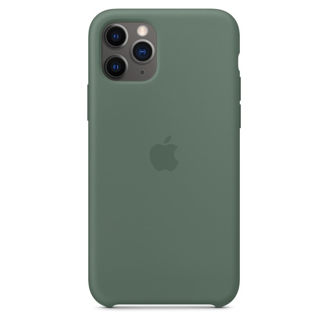 Чохол Silicone Case iPhone для 11 Pro (Pine Green) (MWYP2) (Original Assembly)