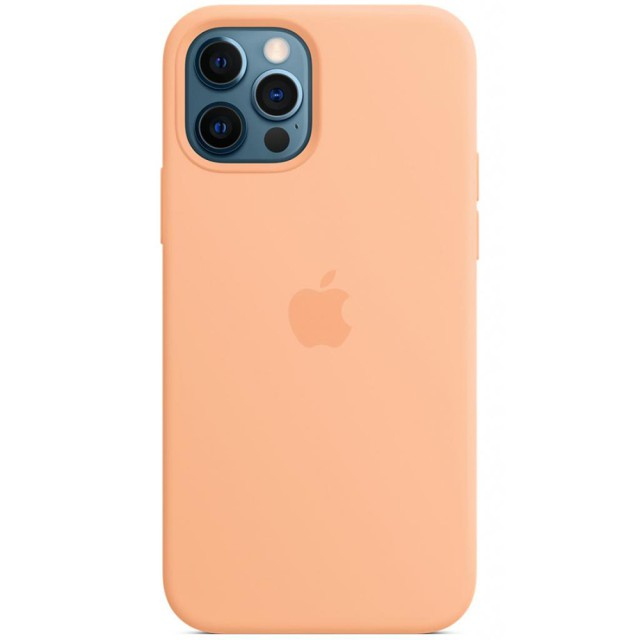 Чохол Silicone Case для iPhone 12/12 Pro (Cantaloupe) (MK023) (Original Assembly)