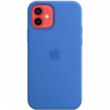Чохол Silicone Case для iPhone 12/12 Pro (Capri Blue) (MJYY3) (Original Assembly)