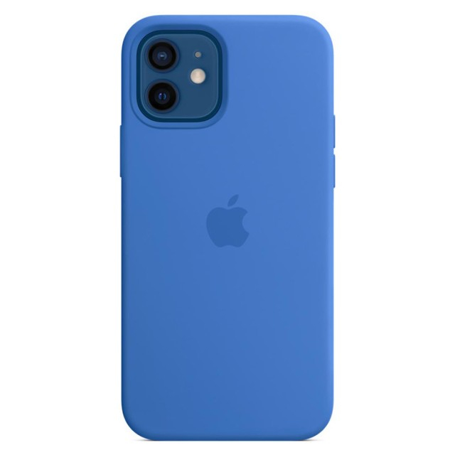 Чохол Silicone Case для iPhone 12/12 Pro (Capri Blue) (MJYY3) (Original Assembly)