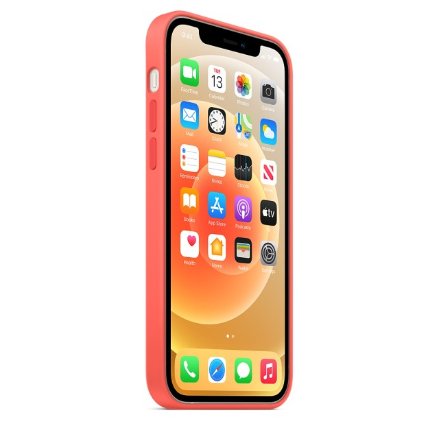 Чохол Silicone Case для iPhone 12/12 Pro (Pink Citrus) (MHL03) (Original Assembly)