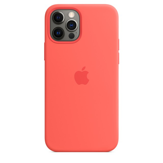 Чохол Silicone Case для iPhone 12/12 Pro (Pink Citrus) (MHL03) (Original Assembly)