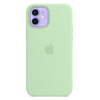 Чохол Silicone Case для iPhone 12/12 Pro (Pistachio) (MK003) (Original Assembly)