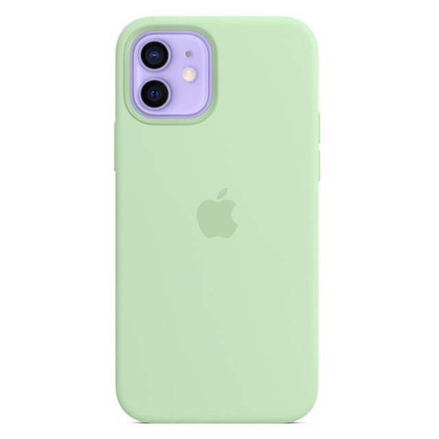 Чохол Silicone Case для iPhone 12/12 Pro (Pistachio) (MK003) (Original Assembly)