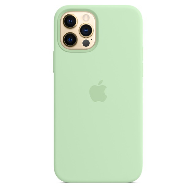 Чохол Silicone Case для iPhone 12/12 Pro (Pistachio) (MK003) (Original Assembly)
