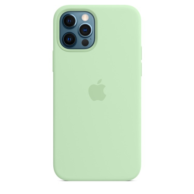Чохол Silicone Case для iPhone 12/12 Pro (Pistachio) (MK003) (Original Assembly)