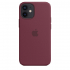 Чохол Silicone Case для iPhone 12 Mini (Plum) (MHKQ3) (Original Assembly)