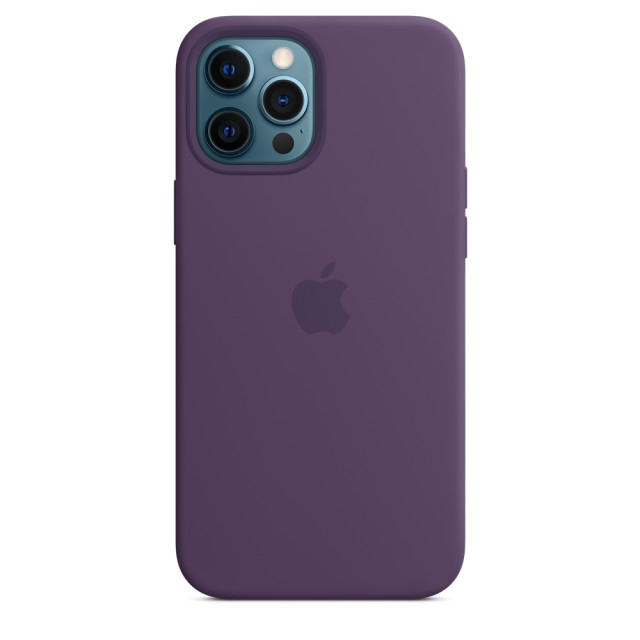 Чохол Silicone Case для iPhone 12 Pro Max (Amethyst) (MK083) (Original Assembly)