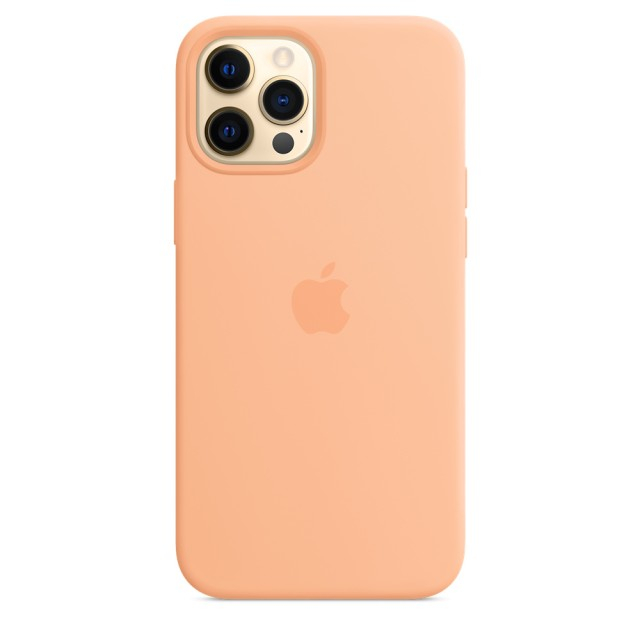 Чохол Silicone Case для iPhone 12 Pro Max (Cantaloupe) (MK073) (Original Assembly)