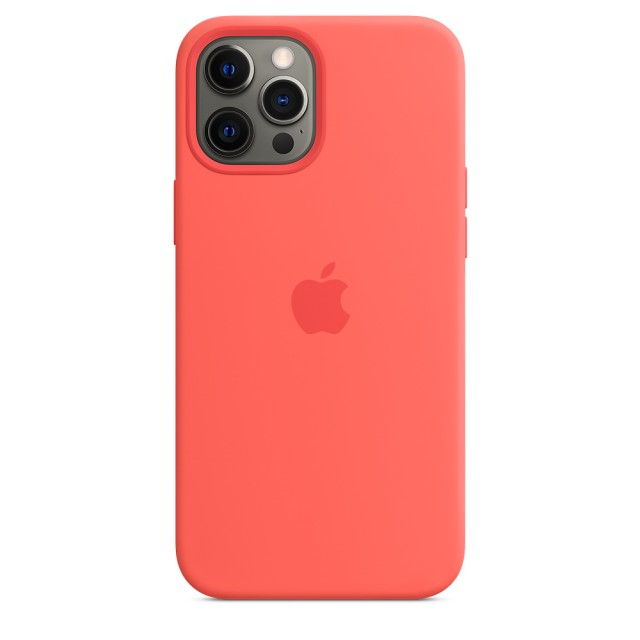 Чохол Silicone Case для iPhone 12 Pro Max (Pink Citrus) (MHL93) (Original Assembly)