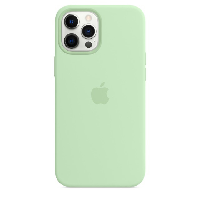 Чохол Silicone Case для iPhone 12 Pro Max (Pistachio) (MK053) (Original Assembly)