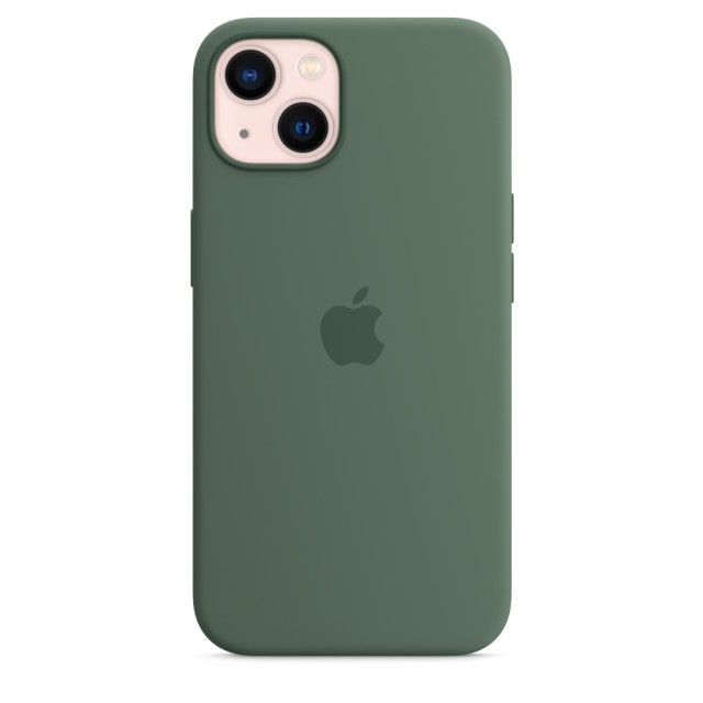 Чохол Silicone Case with MagSafe для iPhone 13 (Eucalyptus) (MN633) (Original Assembly)